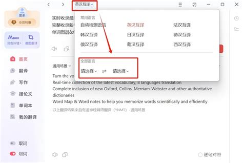 有道翻译的“拍照翻译”支持自动裁剪图片区域吗?